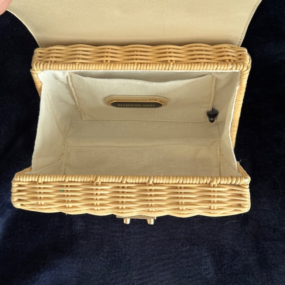 Madison West Straw Bag - Picture 8 of 9
